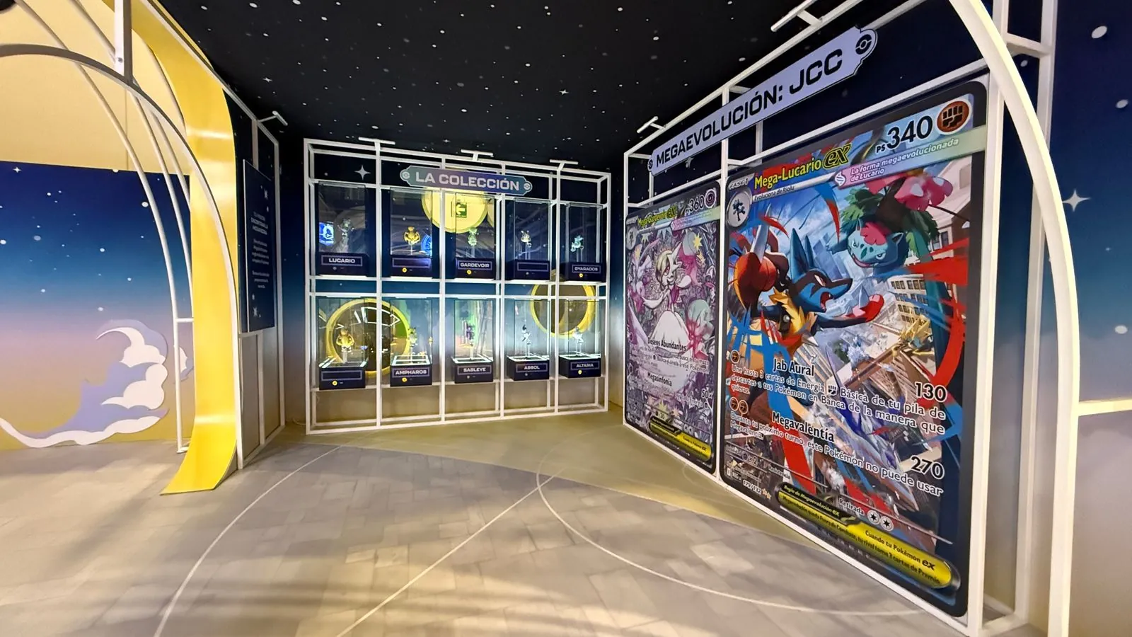 POKEMON — The Collection room, cards at mural scale